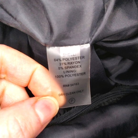 Vicky Tiel American Fashion & Couture Designer Charcoal Gray Sheath Dress - Picture 11 of 13